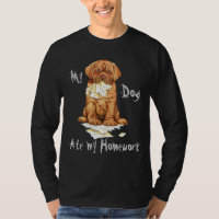 Mon Dogue de Bordeaux Mange Mes devoirs