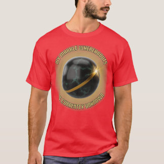 T-shirt Mon Emplacement En Marbre Est Actuellement Inconnu