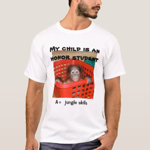 T-shirt Mon enfant est une parodie d'étudiant d'honneur