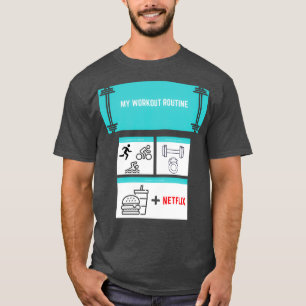 T-shirt Mon Entraînement Courant Gym Cadeau