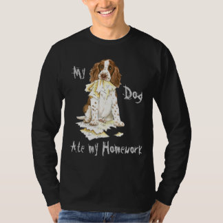 T-shirt Mon épagneul de springer anglais a mangé mon