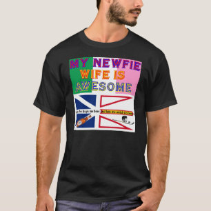 T-SHIRT MON ÉPOUSE DE NEWFIE EST IMPRESSIONNANTE