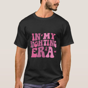 T-shirt Mon ère de combat Guerrière du cancer du sein 