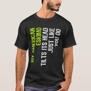 T-shirt Mon Esquimau Américain Tille Sa Tête Comme Vous Le