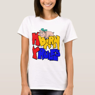 T-shirt Mon étable Mon règlement Cochon
