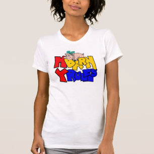 T-shirt Mon étable Mon règlement Cochon