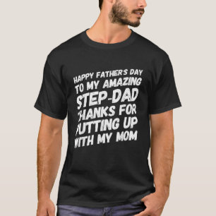 T-shirt Mon Étape Extraordinaire Papa Merci D'Avoir Mis Mo