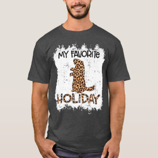 T-shirt Mon Favori Jour de vacances Jour de marmotte Jour