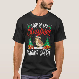 T-shirt Mon Feu Noël Noël Noël Noël Pyjama Chemise Wren Lo