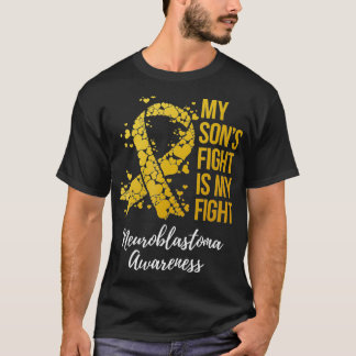 T-shirt Mon Fils Combattre Est Mon Combat Neuroblastoma