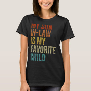 T-shirt Mon Fils En Droit Est Mon Enfant Favori Amusant Fa