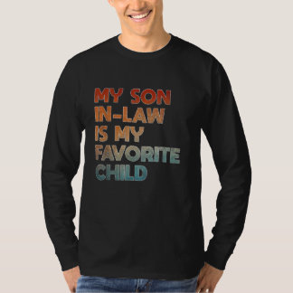 T-shirt Mon Fils En Droit Est Mon Enfant Préféré