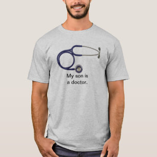 T-shirt Mon fils est un tee - shirt de docteur