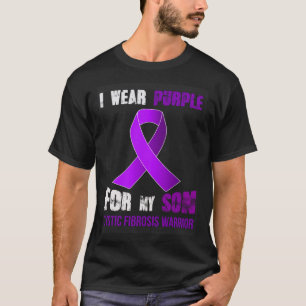 T-SHIRT MON FILS MON CHYSTE FIBROSE WARRIOR