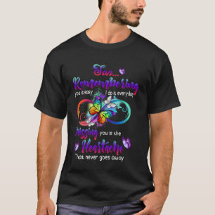 T-shirt Mon Fils Se Souvenant De Vous Est Facile De Vous M