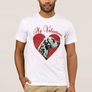 T-shirt Mon foie Dalmatien Valentine
