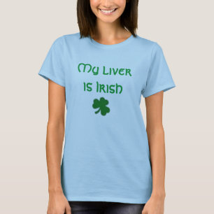 T-shirt Mon foie est irlandais