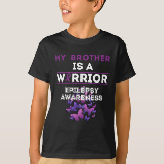 T-shirt Mon frère est un guerrier épileptique