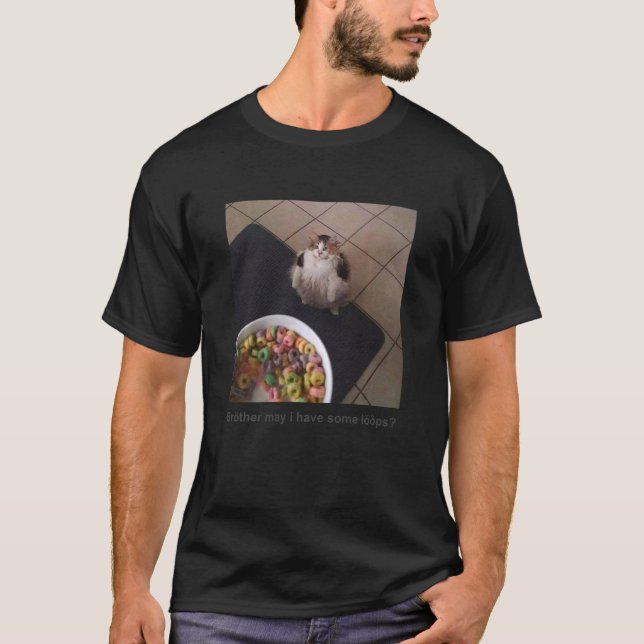 T-shirt Mon Frère Puisse-Je Avoir Quelques Boucles (Devant)