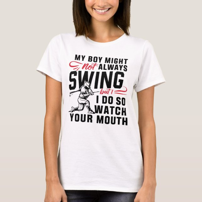 T-shirt Mon Garçon Ne Chantera Peut-Être Pas Toujours, Mai (Devant)