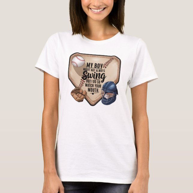 T-shirt Mon Garçon Ne Chantera Peut-Être Pas Toujours, Mai (Devant)