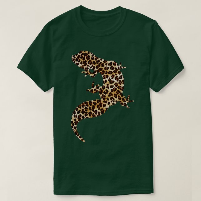 T-shirt Mon Gecko Léopard (Design devant)