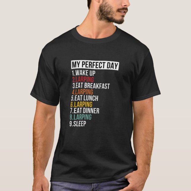 T-shirt Mon Geek d'Larping idéal RPG Nerd (Devant)