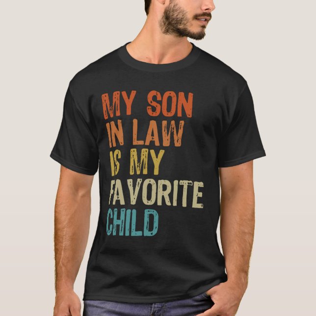 T-shirt Mon gendre est mon enfant préféré (Devant)