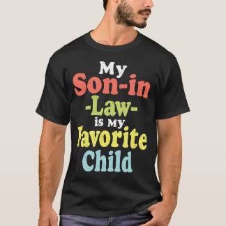 T-shirt Mon gendre est mon enfant préféré Drôles de pères