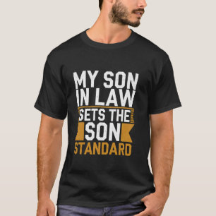 T-shirt Mon gendre établit le fils standard gendre