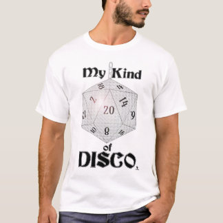 T-shirt Mon Genre De Disco Fun Dice Boardgame Fun