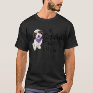 T-shirt Mon Golden Thinks Je suis Cool Chien 1