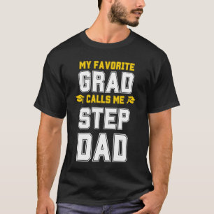 T-shirt MON GRAD PRÉFÉRÉ M'APPELLE STEPDAD Graduation SVG