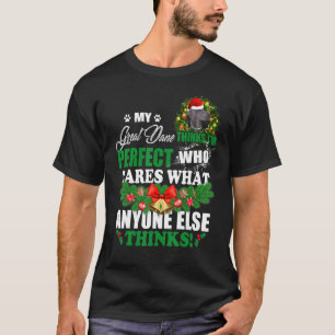 T-shirt Mon grand Danois pense que je suis parfait grand c