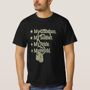 T-shirt Mon Grandson soldier vend du poison