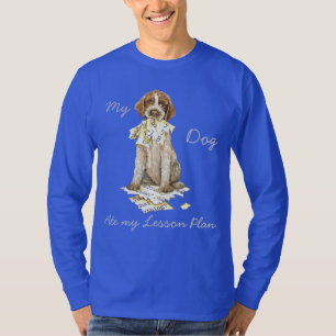 T-shirt Mon griffon a mangé mon plan de cours