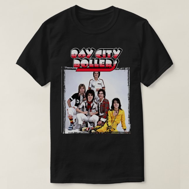 T-shirt Mon groupe favori Band Bay City Rollers Musique Ro (Design devant)