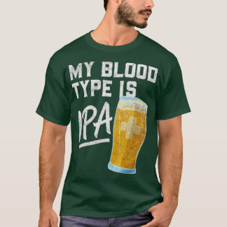 T-shirt Mon groupe sanguin est IPA