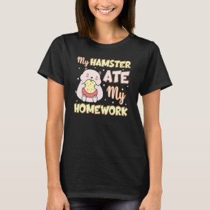 T-shirt Mon Hamster A Mangé Mon Hamster