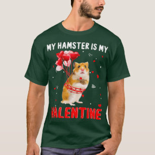 T-shirt Mon Hamster Est Mon Vêtements Saint Valentin Anima