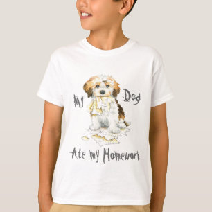 T-shirt Mon Havanais Mange Mes devoirs