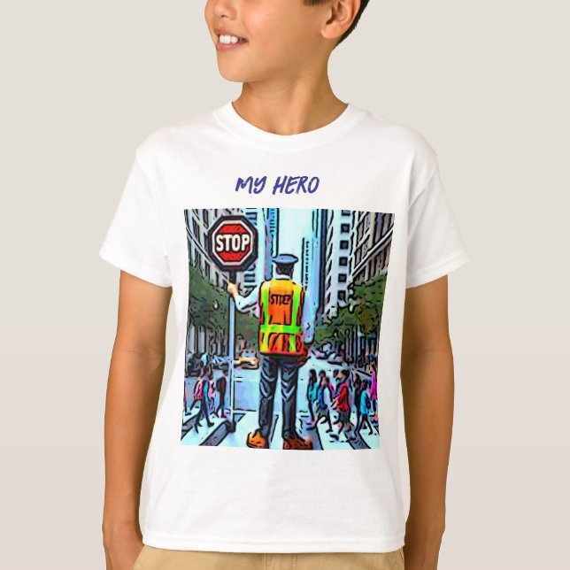 T-shirt Mon héros (Devant)