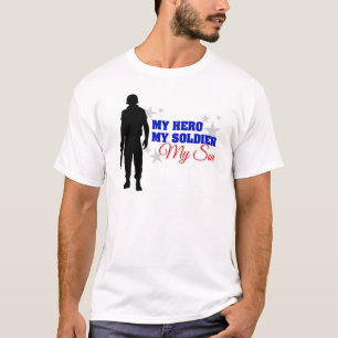 T-shirt Mon héros, mon soldat, mon fils
