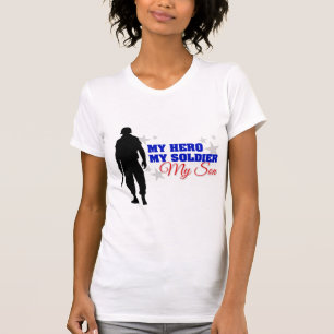 T-shirt Mon héros, mon soldat, mon fils