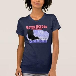T-shirt Mon héros porte des bottes de combat