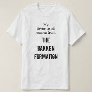 T-shirt "Mon huile préférée vient de la formation de