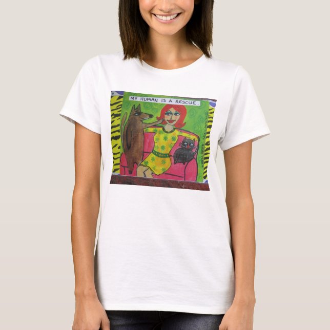 T-SHIRT MON HUMAIN EST UNE DÉLIVRANCE (Devant)