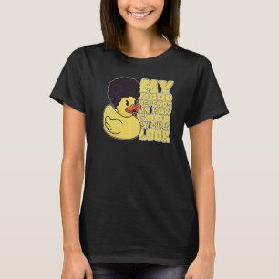 T-shirt Mon humeur dépend de la qualité de mes boucles