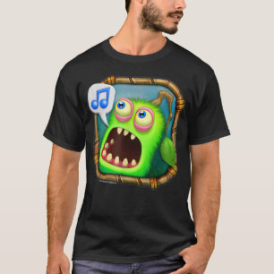 T-shirt Mon Icône Furcorn Monstres Chantant 
