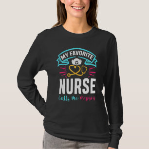 T-shirt Mon infirmière préférée m'appelle Poppy Soins infi